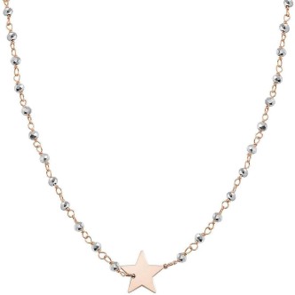 1 - Collana donna stella Nomination Argento 925 rosato 027215/023 Mon Amour