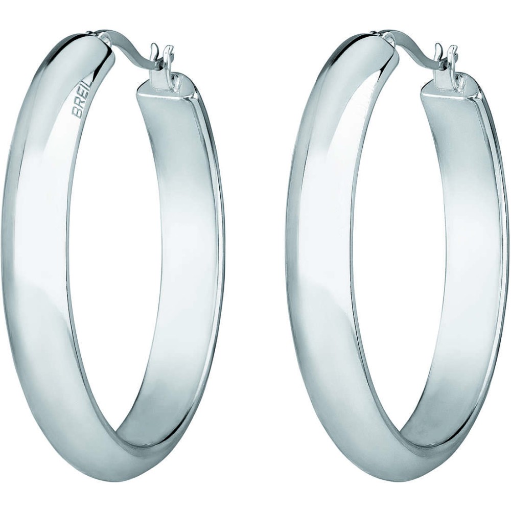 1 - Breil woman hoop earrings tj3035 steel Join Up