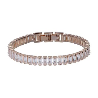 1 - Stroili woman bracelet strass pink metal 1665954 romantic shine.