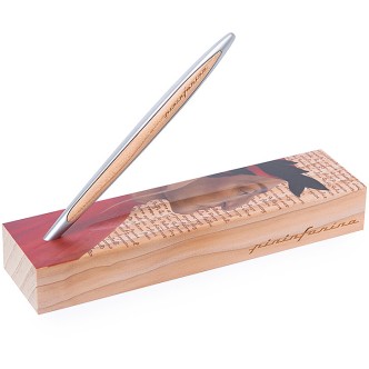 1 - Pininfarina Cambiano Dante Alighieri 700th Anniversary pen box NPKRE01754 wood