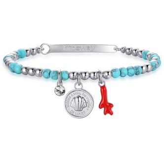 1 - Bracciale donna rigido conchiglia Chakra Brosway acciaio 316L BHKL31