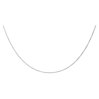 1 - Forced white gold choker necklace Stroili woman 1409663 Poeme