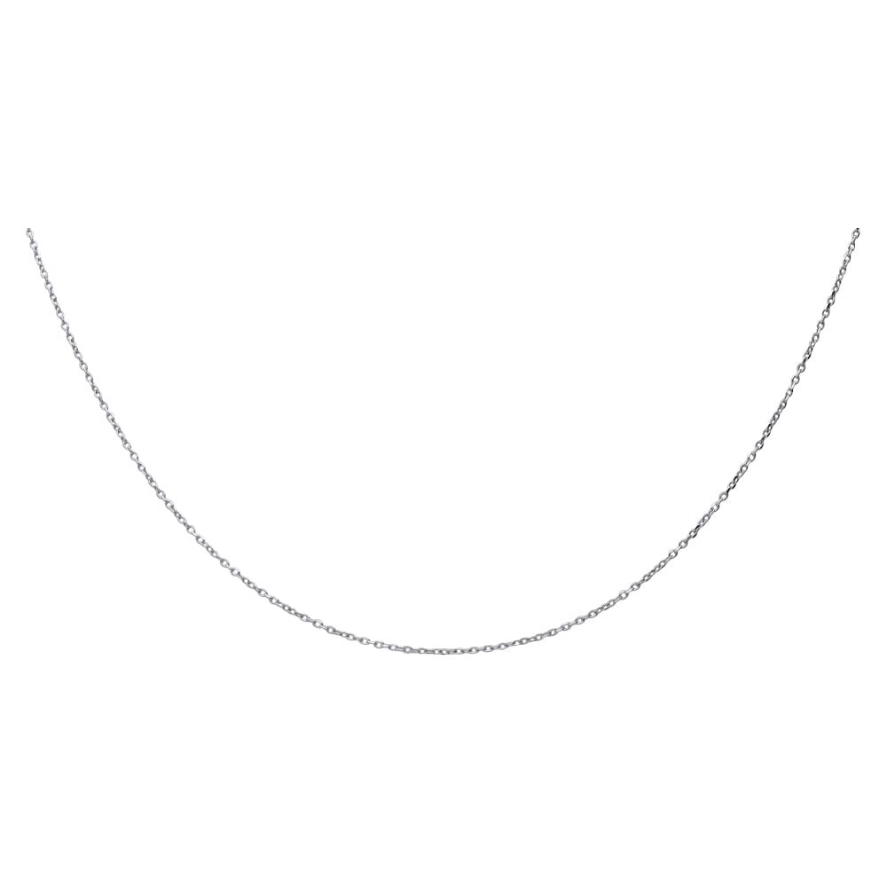 1 - Forced white gold choker necklace Stroili woman 1409663 Poeme