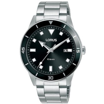 1 - Orologio solo tempo uomo Lorus Sport acciaio rh979lx9 cassa in acciaio