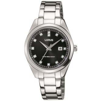 1 - Lorus Classic woman time only watch steel rj243bx9 steel case