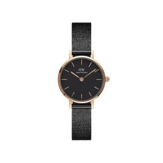 1 - Orologio Daniel Wellington donna nero DW00100441 acciaio Pressed Ashfield