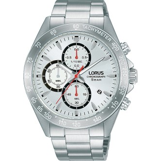 1 - Orologio cronografo uomo Lorus acciaio Sport rm369gx9