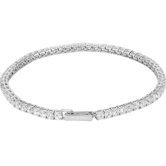 1 - Bracciale donna Mabina Tennis 533020/M argento zirconi