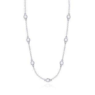 1 - Collana punto luce Mabina donna Argento 925 553217