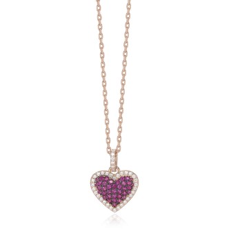 1 - Collana donna Mabina cuore 553392