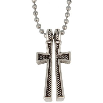 1 - Pietro Ferrante Necklace CA3966 Pendant with separate bronze cross Pesky collection