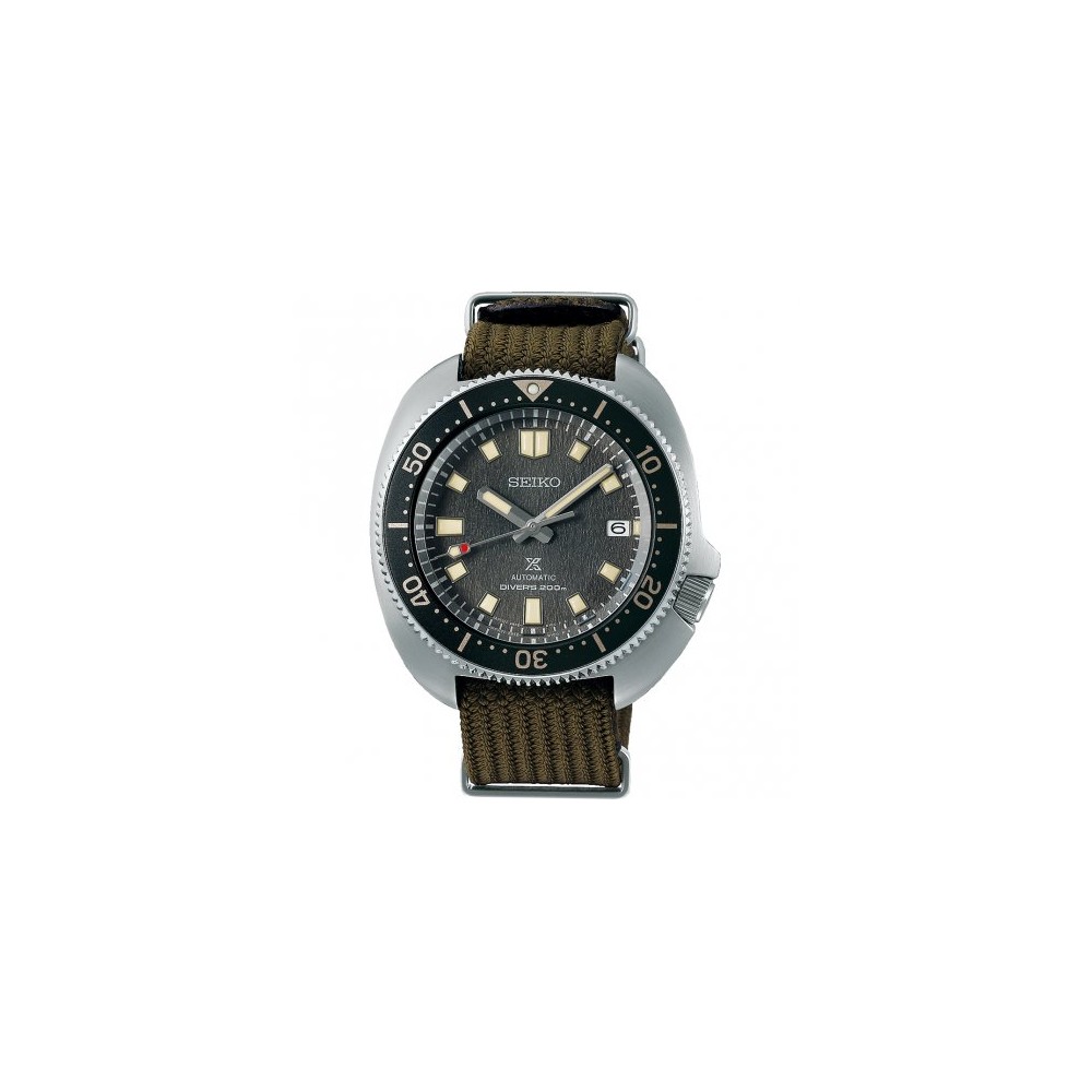 1 - Orologio Seiko Prospex Automatico Subacqueo tessuto verde SPB237J1