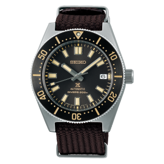 1 - Seiko Prospex Automatic Diver Watch Brown Fabric SPB239J1