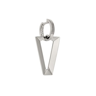 1 - Single earring Valentina Ferragni Silver 925 Silver with zircons DVF-OR-LU3 Uali Silver