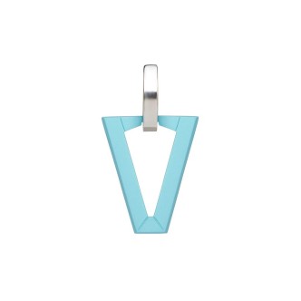 1 - Single earring Valentina Ferragni Light Blue 925 Silver DVF-OR-BA3 Uali Light Blue