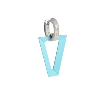 1 - Single earring Valentina Ferragni Light Blue 925 Silver DVF-OR-BA3 Uali Light Blue