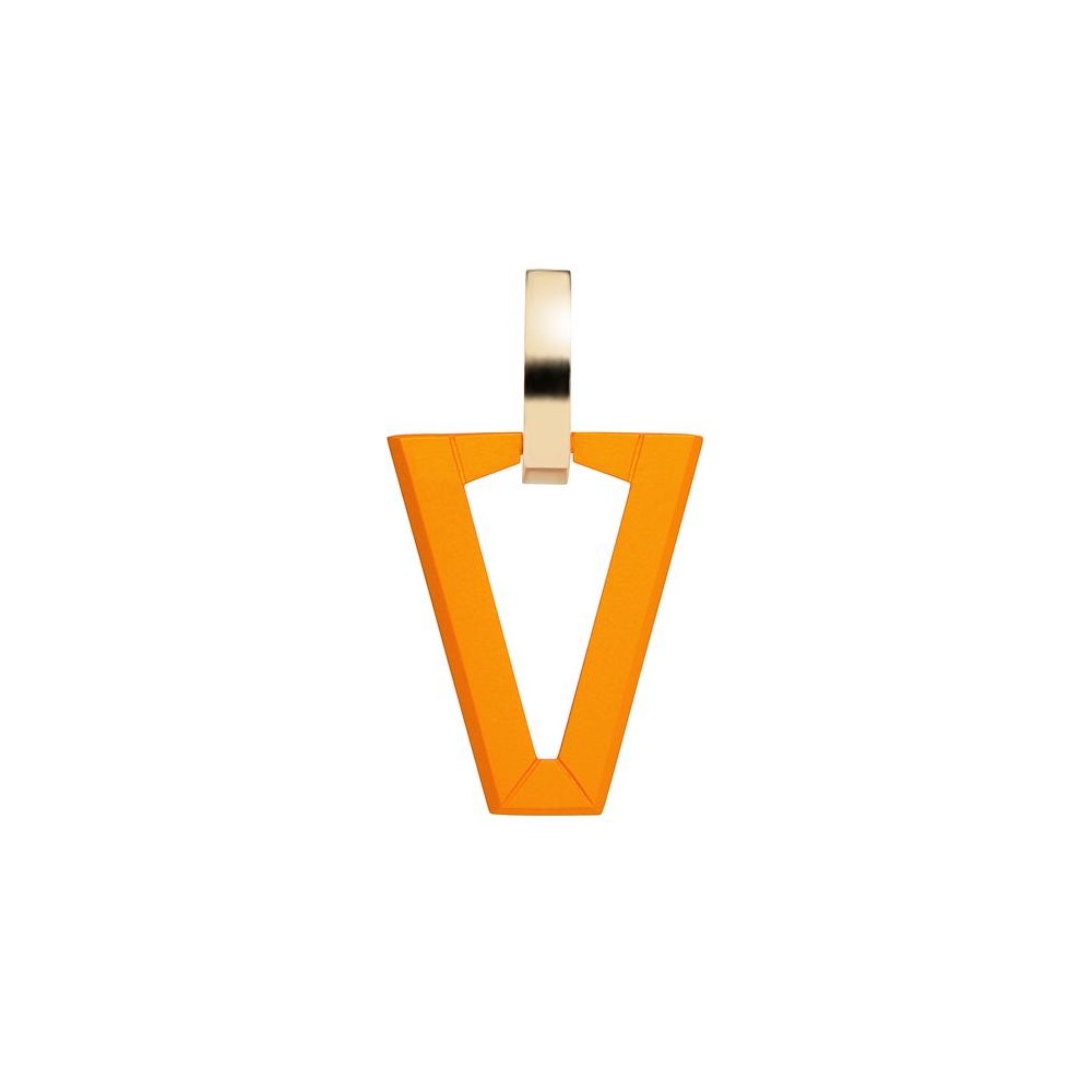 1 - Single earring Valentina Ferragni Orange 925 Silver DVF-OR-BA5 Uali Orange