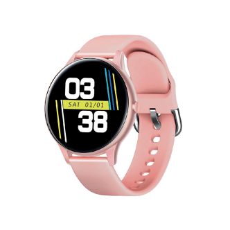 1 - Orologio Smartwatch donna Smarty Round rosa SW021C resina e silicone