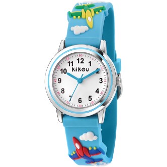 1 - Kikou Hobby child time only watch blue silicone R4551101001