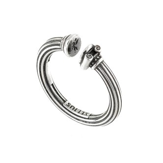 1 - Anello colonna uomo Ellius Argento 925 R187/22/RV mis. 22