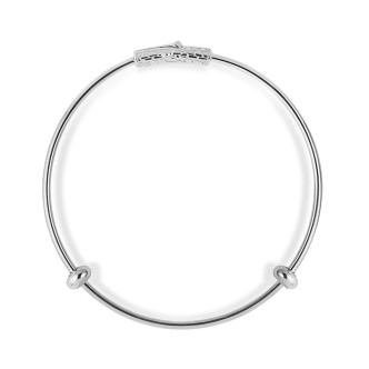 1 - Bracciale base rigido Opus uomo Ellius Argento 925 R291/60/RO/ST