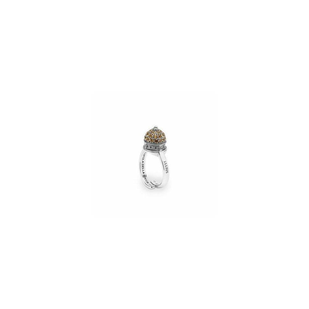 1 - Anello donna Cupola Roccia Gerusalemme Ellius Argento 925 R397/14/RV/PG mis. 14