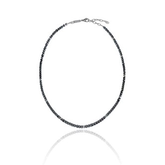 1 - Breil TJ2663 necklace in Hematite gloss Bicolor Krypton collection