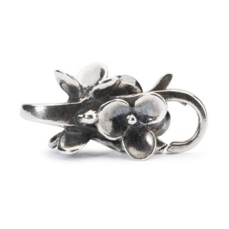 1 - Closing Field of Flowers Trollbeads TAGLO-00061 Silver