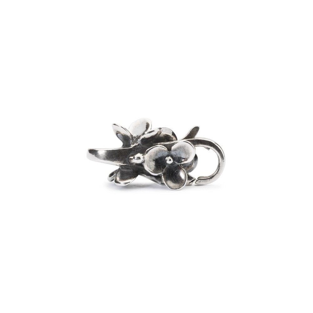 1 - Closing Field of Flowers Trollbeads TAGLO-00061 Silver