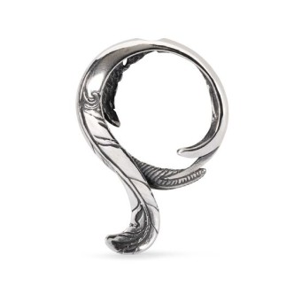 1 - Feathers of Liberty Pendant Trollbeads Silver TAGPE-00060