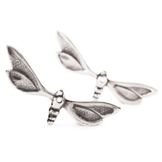 1 - Trollbeads Dragonfly Earrings Silver TAGEA-10005