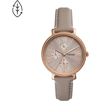 1 - Fossil Jacqueline ES5097 women's multifunction watch in steel PVD Rose Gold