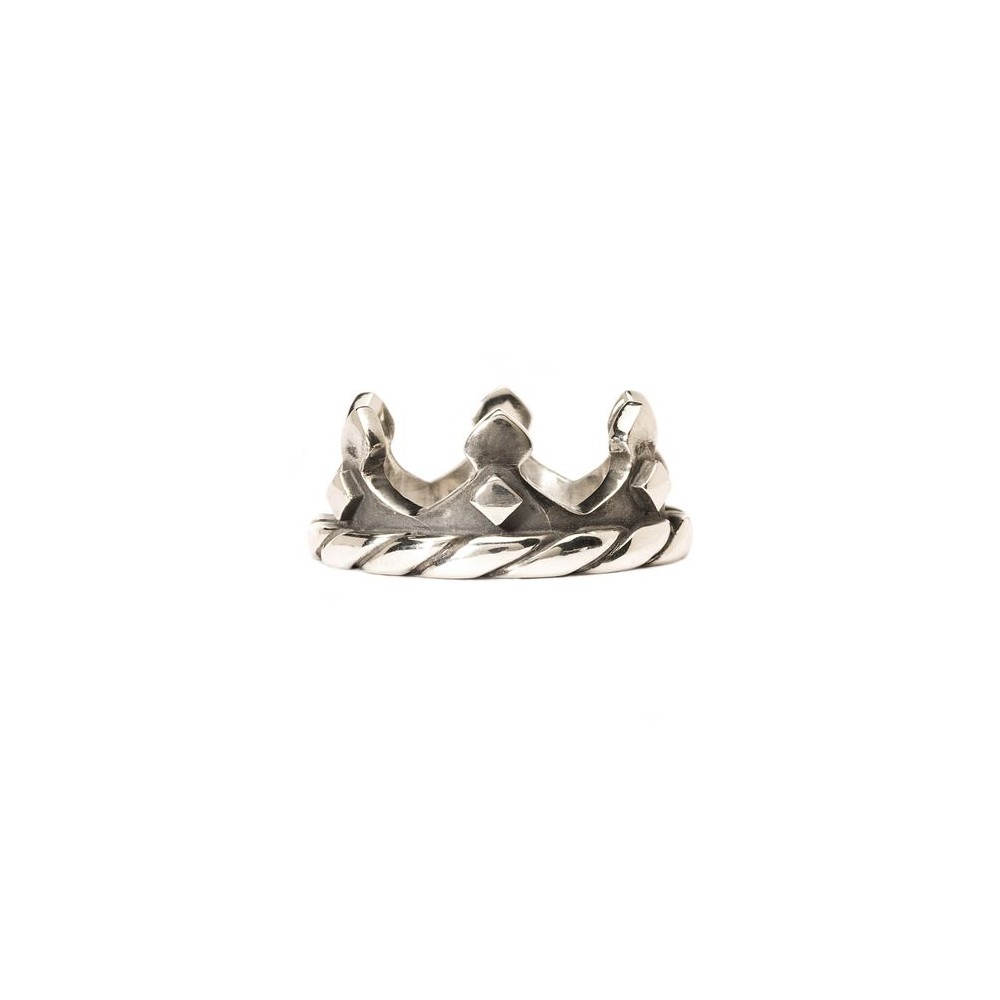 1 - Trollbeads Silver Crown Ring TAGRI-00196 size 16