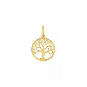 1 - Tree of Life Pendant 9Kt Yellow Gold Stroili Woman 1410002 Poeme