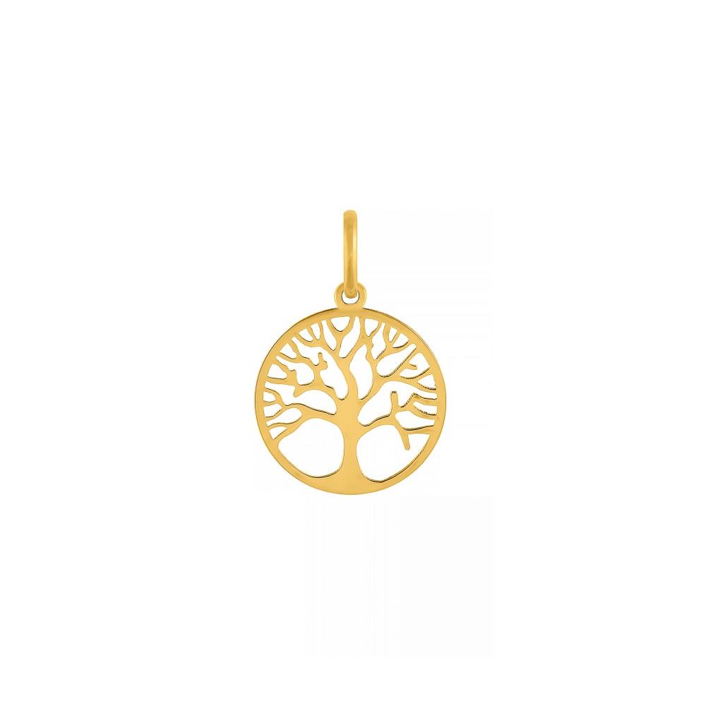 1 - Tree of Life Pendant 9Kt Yellow Gold Stroili Woman 1410002 Poeme