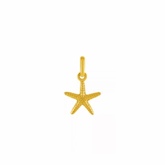 1 - Starfish Pendant 9Kt Yellow Gold Stroili Woman 1411899 Poeme