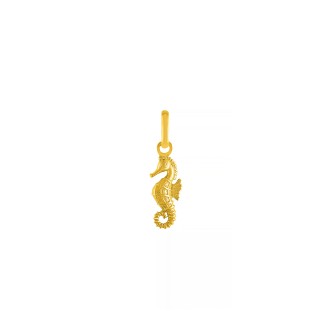 1 - Seahorse Pendant 9Kt Yellow Gold Stroili Woman 1411898 Poeme