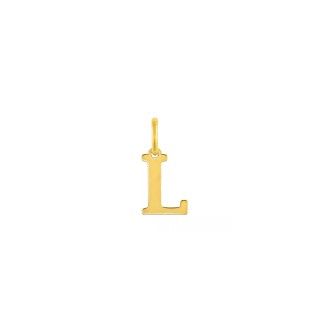 1 - Woman pendant letter L 9Kt Yellow Gold Stroili 1411864 Poeme