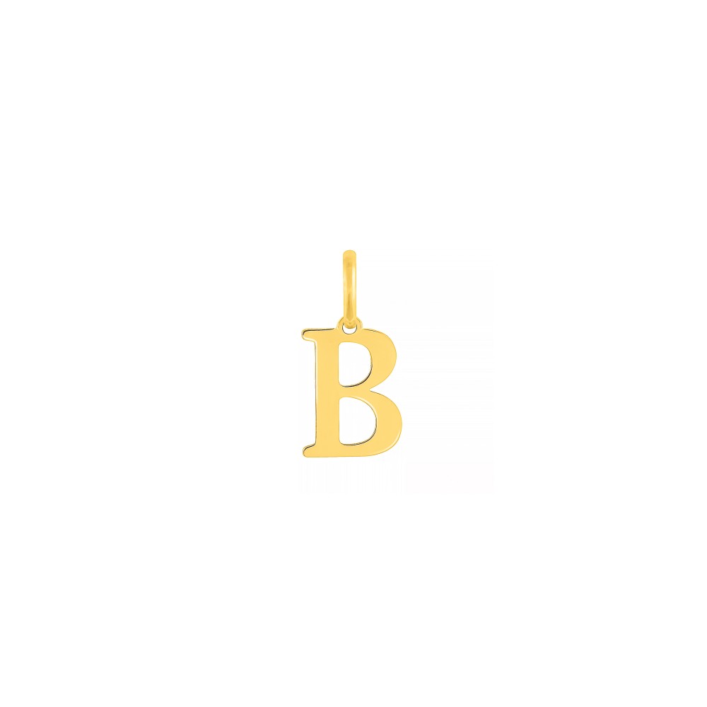 1 - Woman pendant letter B 9Kt Yellow Gold Stroili 1411857 Poeme