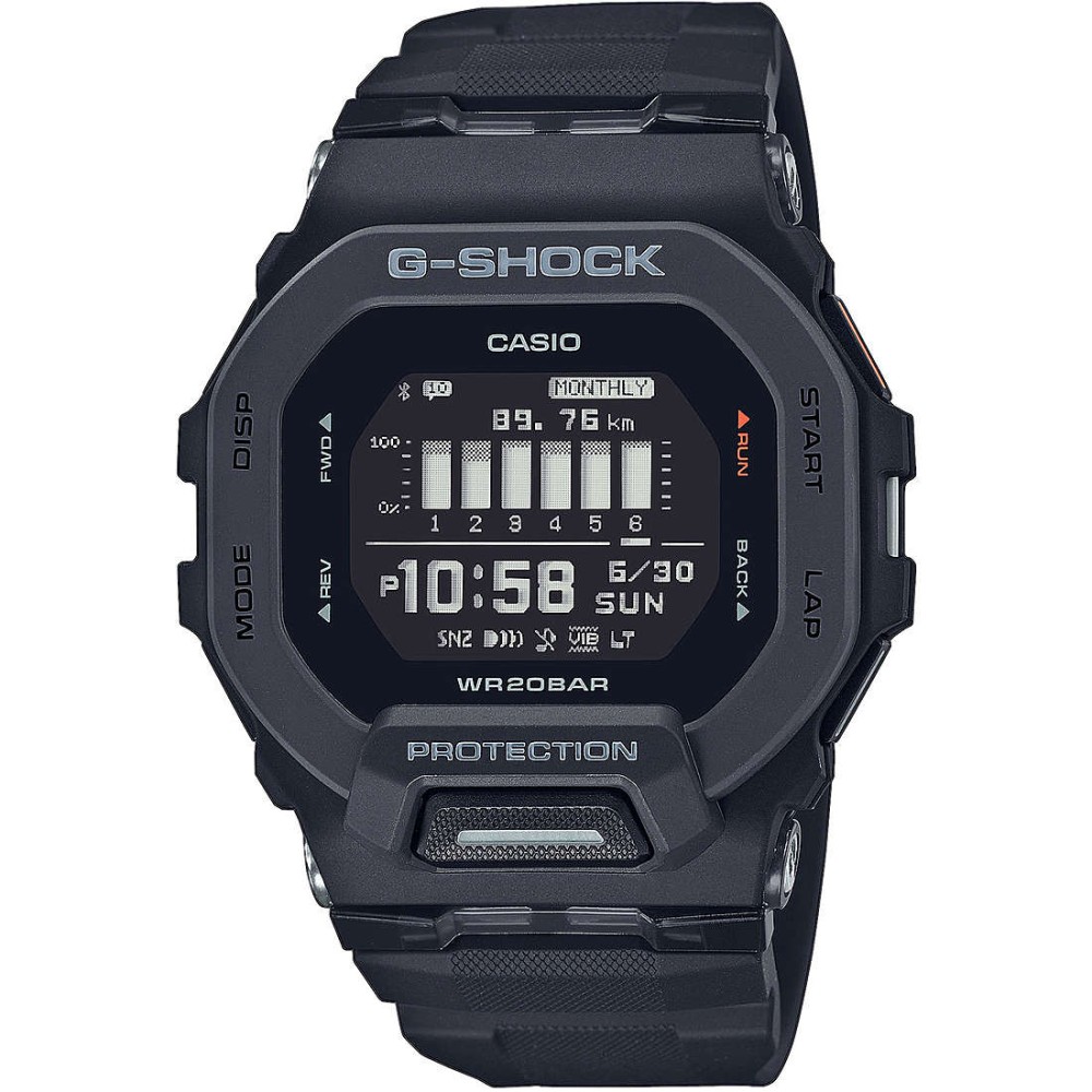 1 - Orologio uomo Casio G-Shock Squad nero resina GBD-200-1ER digitale