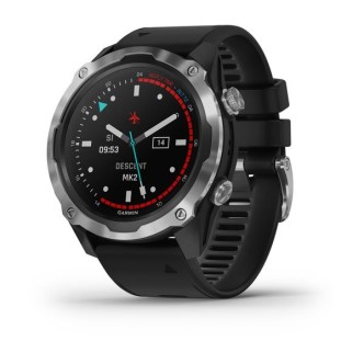 1 - Orologio Garmin Subacqueo uomo Descent Mk2S nero 52 mm Computer per Immersioni Diving 010-02132-10