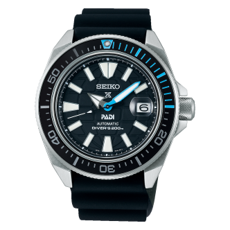 1 - Seiko Prospex PADI Automatic Black and Sky Blue Watch Limited Edition SRPG21K1