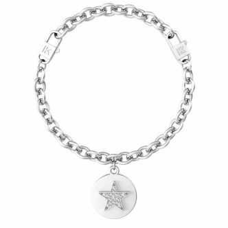 1 - Bracciale Kidult Stella Grazie Amica 731961 acciaio 316L collezione Love