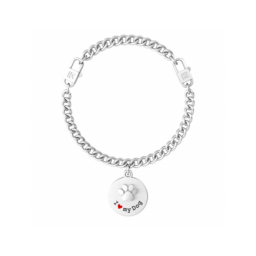 1 - Kidult I Love my Dog steel bracelet 731963 Animal Planet