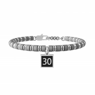 1 - Kidult men's bracelet 30 years 731977 steel Special Moments collection