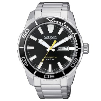 1 - Vagary by Citizen automatic AQUA Gearmatic black IX3-416-51 men's watch