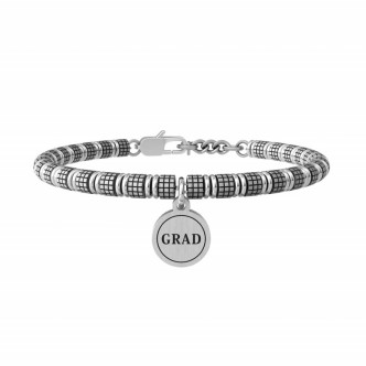 1 - Bracciale Kidult uomo Laurea 731981 acciaio 316L collezione Special Moments