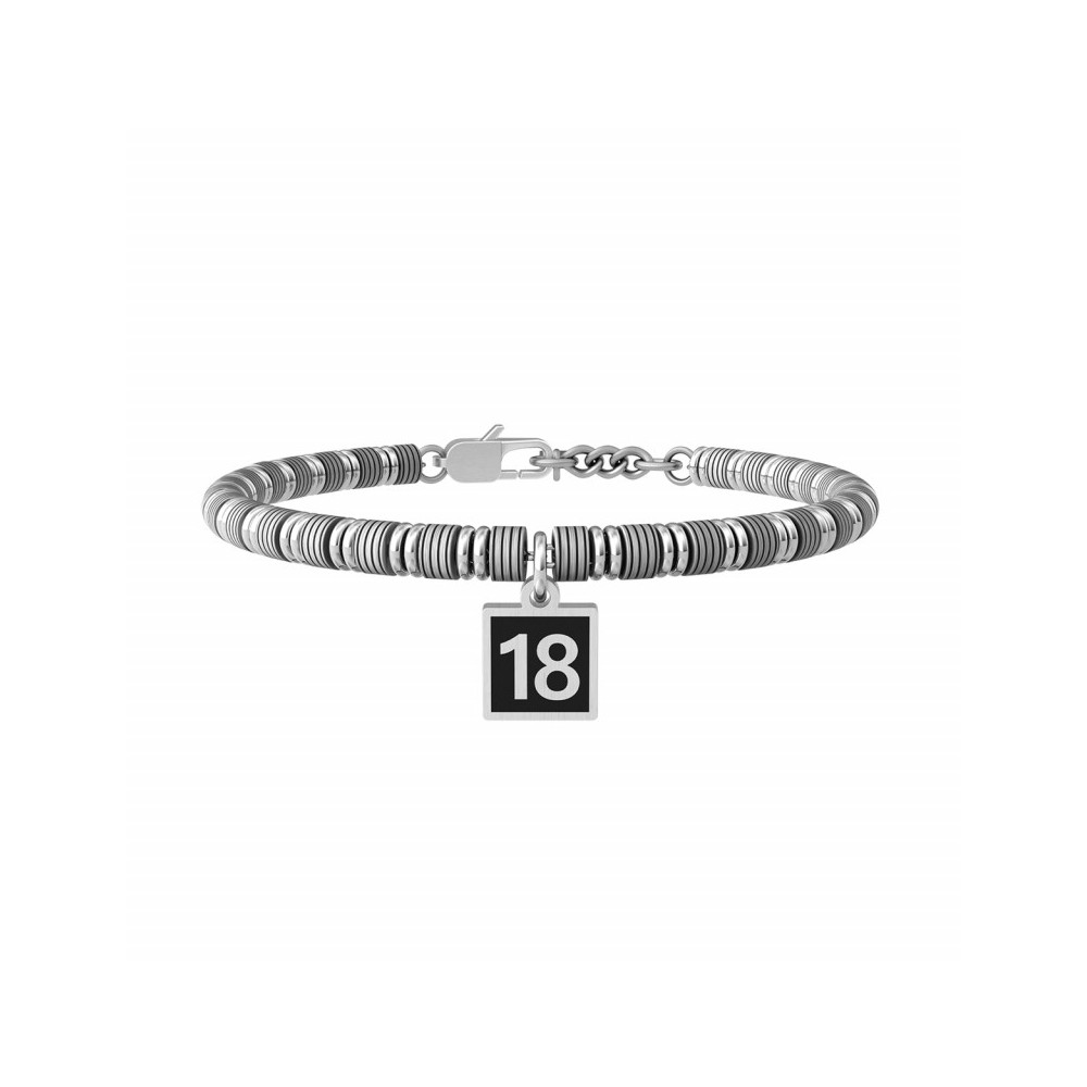 1 - Kidult men's bracelet 18 years 731985 steel Special Moments collection