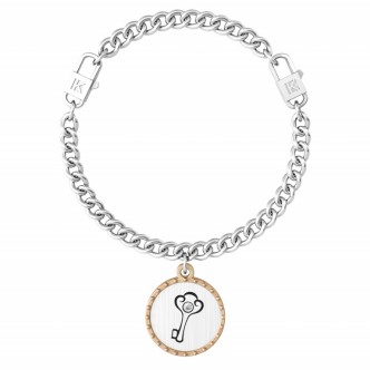 1 - Kidult new start key bracelet 731930 316L steel Symbols collection