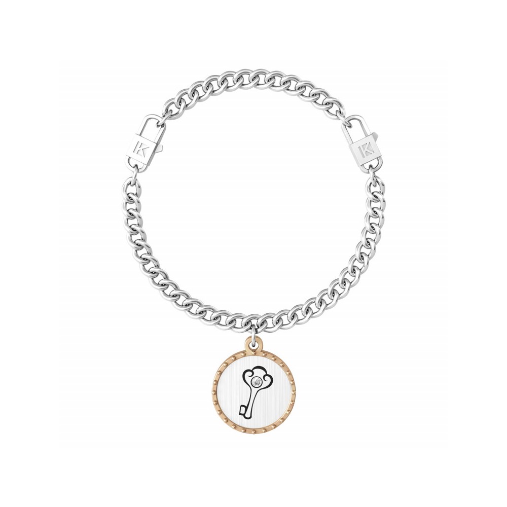 1 - Kidult new start key bracelet 731930 316L steel Symbols collection